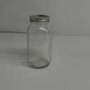 Ball - 64oz Wide Mouth Mason Jars with Lids & Bands 1-Pack Half Gallon Mason Jars Clear Glass for Kitchen Storage & Canning for Herbs, Jelly, Jams, and Spices