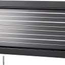 VEVOR, 12" Height x 20" Width, Reduce Foundation Damage Risk, Black, Wall Mounted Crawl Space Flood Vent