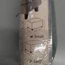 MAXIJIN Velvet Ottoman Cover Rectangular Stretch Square Ottoman Covers Slipcover Rectangle Washable Foot Stool Cover Thick Storage Protector with Elastic Bottom (Ottoman Small, Pea Green)