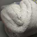 Decroom 4 Inch Memory Foam Mattress Topper Twin Size, Filled with Breathable Memory Foam Pillow Topper, Soft Fluffy Supportive Bed Mattress Pad for Back Pain Relief, 75x39x4 Inch