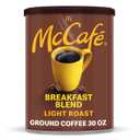 McCafe Breakfast Blend, Light Roast Ground Coffee, 30 oz Canister (EXP 06/08/26)