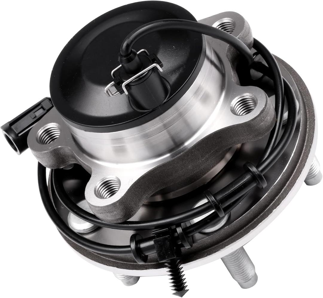 ECCPP Replacement For Wheel Bearing Hub 513169 Hub Bearing Assembly Hub Assemblies Front Axle 5 Lugs W/ABS Sensor For Jaguar S-Type 2000-2008 Naturally Aspirated