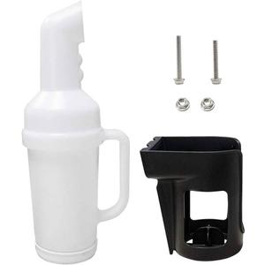 Golf Carts Sand Bottle with Holder 103451301 Portable 35 Ounce for Club Car