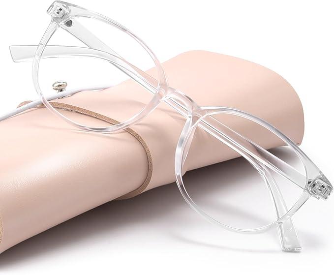 miyya Blue Light Glasses for Women & Men – Oversized UV & Blue Light Blocker Chunky Frames, Stylish Eyewear Accessories