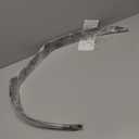Qiilu Universal Wing Spoiler, Rear Spoiler Wing 52.76 Inch Rubber Trunk Lid Tailgate Spoiler Wing Three Stage Splicing