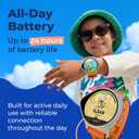 Kids Smart Watch with GPS Tracker Up to 24H Battery Work, SOS, & Parental Controls Smartwatch, Kid Phone Call and Text, Boys & Girls, 4G Smart Watch for Kids Requires Data Plan - First Month Free