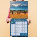 TF Publishing 2026 National Parks Wall Calendar - Large Grids for Appointments and Scheduling - Vertical Monthly Wall Calendar 2026 with Premium Gloss Paper for Home and Office Organization - 12x12in