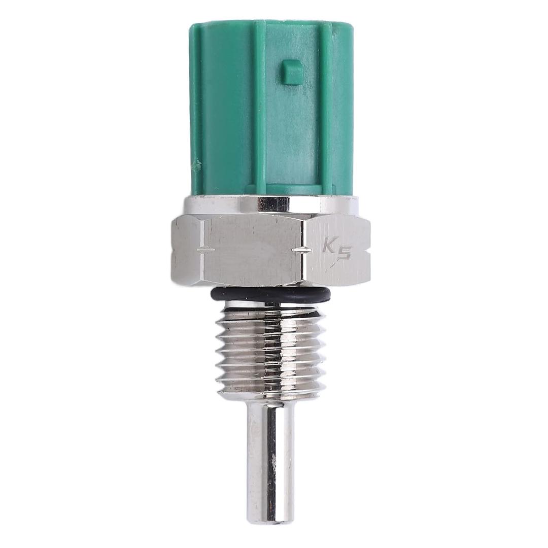 Oumefar Water Temperature Sensor, 12mm/ 0.47in Thread Alloy Steel Water Temperature Sensor Withstand Harsh Weather and Environments for Kubota 2403 T1063 65660 V2403 V2607 V2203 Excavator