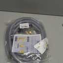 3/8" ID Natural Gas Hose, 12FT Low Pressure LPG Hose with Quick Connect, Propane to Natural Gas Conversion Kit for Weber, Char-Broil, Pizza Oven, Patio Heater and More NG Appliance