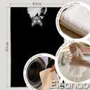 Black Funny Cat Gifts Hand Towel for Bathroom, Black Cat Microfiber Dish Towel, Funky Cats Washroom Decor, Funny Animal Bathroom Decor, 16x24 Inch