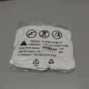 Women Y2K Layered Ruffle Chiffon Mini Skirt (White, L)