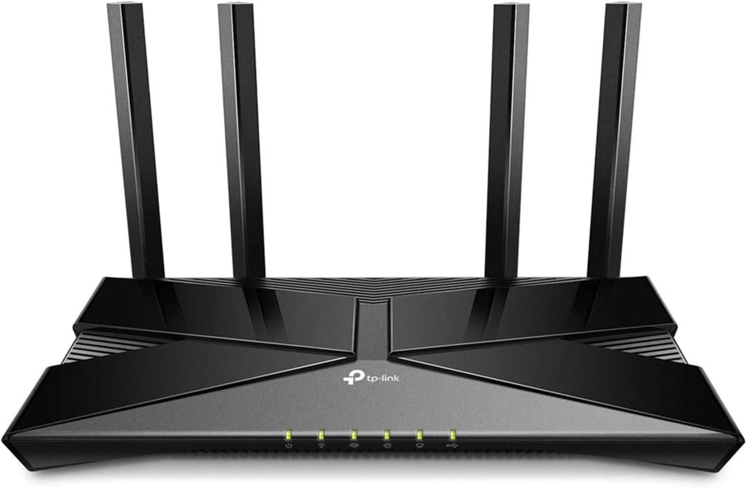 TP-Link WiFi 6 Router AX1800 Smart WiFi Router (Archer AX20) 802.11ax Router, Dual Band Gigabit Router, Parental Controls, Long Range Coverage
