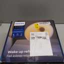 Philips SmartSleep Sleep and Wake-Up Light, Simulated Sunrise and Sunset, Multiple Lights and Sounds, RelaxBreathe to Sleep, HF3650/60