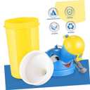 NUOBESTY Kids Pee Bottle, Baby Boy Portable Potty Urinal Emergency Toilet Pee Training Cup for Outdoor Camping Car Travel