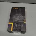 5 x WRJ Case for iPhone 15 Pro Max with Screen Protector, [Compatible with MagSafe][Full Camera Protection] Anti-Fingerprints Slim Translucent Matte Shockproof Phone Cover for Women Men-Black