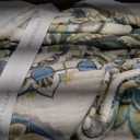 Levtex Home - Grey Palladium Quilt Set - King/Cal King Quilt 106x92in. + Two King Pillow Shams 36x20in. - Paisley - Green, Yellow, Grey, Blue, and White - Reversible - Cotton Fabric