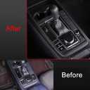 AOKIO Interior Center Console Gear Shift Panel Frame Cover Decoration Trim for Mazda CX30 CX-30 Accessories 2020 2021 2022 2023 2024 2025 (for Left Hand Drive)