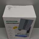 Dehumidifier, 106 OZ Water Tank (1000 sq.ft) Dehumidifiers for Home, Quiet Dehumidifier for Bathroom Bedroom Basement RV with Timer Setting, Auto Shut Off, 7 Colors LED Light, Sleep Modes, White