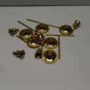 Candlestick Holders,Taper Candle Holder for Candlesticks Gold Brass Vintage Candle Stick Candle Holders Candelabra Candle Holder for Fireplace Party Dining Home (2sets)