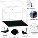 Clear Acrylic Display Case for 1:18 Scale Vehicle Model,for Lego 42138 92177 Collectibles,Assemblable Dustproof Showcase,Countertop Box for Diecast Car(13x7.1x6 inch;33x18x15 cm)