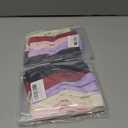 2 x Decorative Hair Bow Clips, 5 Colors, 6.1 x 1 inch, Long Trailing Ribbons, 10-Piece Set (Pink Purple White Green Blue) Ribbon Bowknot Clips and Barrettes with Long Tails for Women and Girls