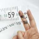 60" Fish Measuring Ruler Sticker for Boat 2 Pcs Strong Self Adhesive Transparent Waterproof Decal Tape Measure Clear Boat Accessories (60+36 inch)