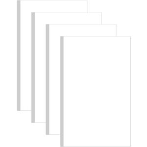 (4-Pack) 8.5" x 14" Blank Print Paper - 200Sheets/400Pages Blank Loose-Leaf Paper, Legal Size Printing in Office/Home/School, 100gsm Blank Paper