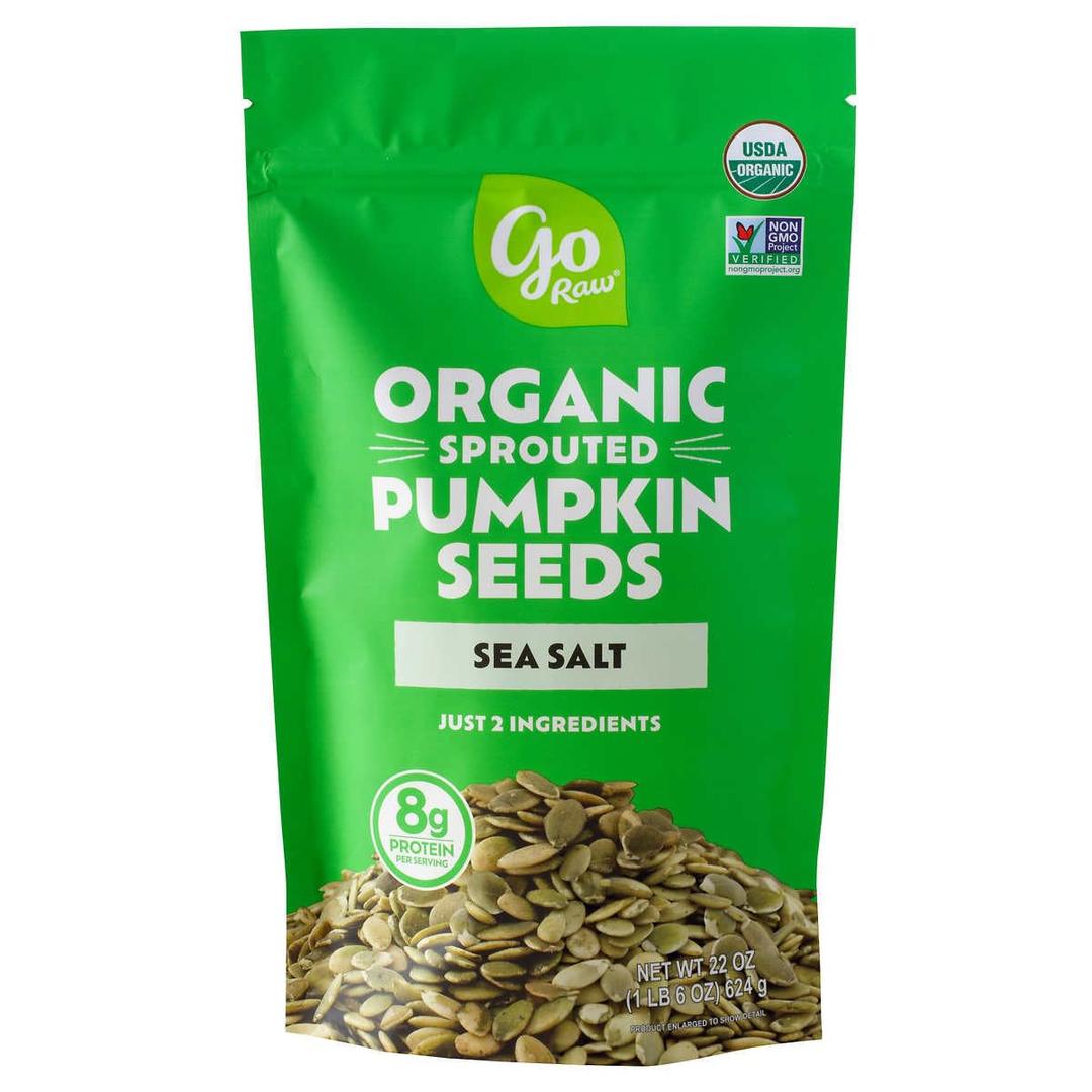 Organic Pumpkin Seeds, BBD 05/21/27