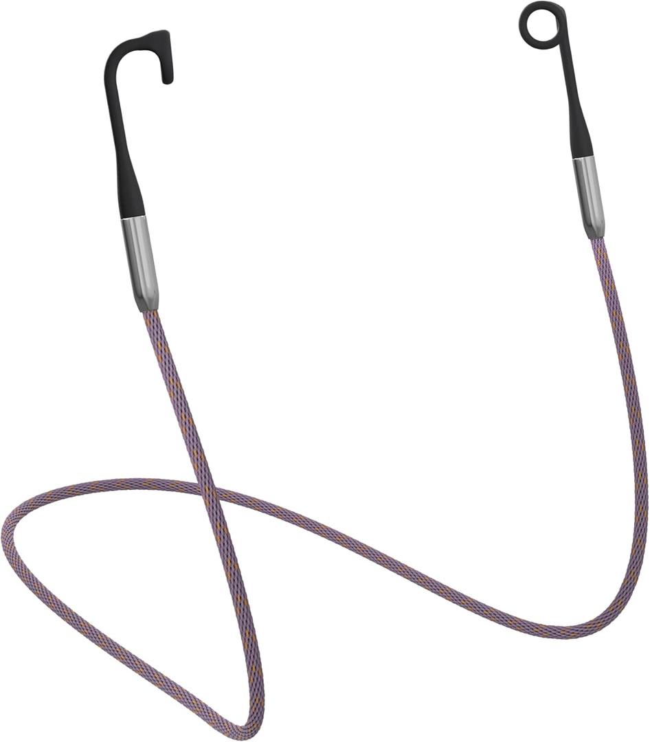 Loop Official Connector Cord Earplugs - Magnetic Tug-Resistant Safety Cord - Speckled Lilac