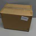 Plastic Storage Baskets With Lid, Storage Bins for Organizing, Stackable Decorative Containers for Shelves Drawers Desktop Closet Playroom Classroom Office, 6 Pack-Black