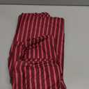 Women Striped Pants Sets 2 Piece Outfits Strapless Tube Tops and Elastic Waist Wide Leg Pants Lounge Set (Medium)
