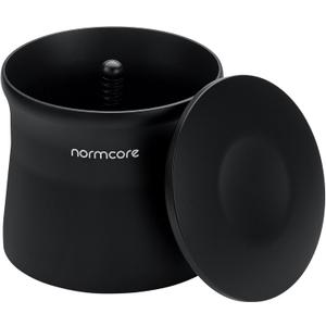 Normcore 58mm Magnetic Dosing Cup, Espresso Portafilter Dosing Cup, Barista Coffee Grinder Dosing Tools Fit 58mm Portafilter Basket, Matte Black Anodized Aluminum