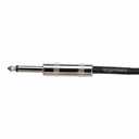 Amazon Basics TS 1/4 Inch Straight Instrument Cable for Electric Guitar, Bass and Keyboard with Anti-Noise Shielding, 10 Foot, Black