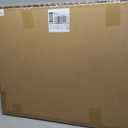 Zibrelte Black Oak Wood 18x24 Inch Picture Frame - Matted for 16x20 Inch Photos, Posters or Prints, Large Gallery Wall Mounting Poster Frame