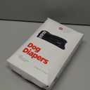 Pet Parents® Washable Dog Diapers (3pack) + Extendrs® of Durable Doggie Diapers, Premium Dog Diapers Female & Male (X-Large, Black)