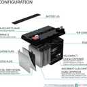 ML35-12 - 12 Volt 35 AH SLA Battery- Mighty Max Battery Brand Product