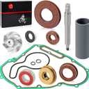 Water Pump Seal Rebuild Kit Impeller + Driver + Shaft + Oil Seal + COVER GASKET For Polaris RZR 800 Ranger 700 800 Sportsman 700 800 2002-2014