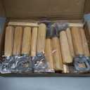 20 Pcs Stainless Steel Bottle Opener Bartender Wood Beer Opener Cider Wine Opener Bottle Opener with Wooden Handle Engraved Gift Set for Wedding Party Home Kitchen Bar Restaurant