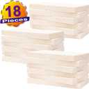 18 Pieces Insulating Fire Brick for Ovens, Kilns, Blacksmith, Fireplaces, Forges 9" x 4.5" x 0.79" 2310F Rated Insulating Fire Bricks