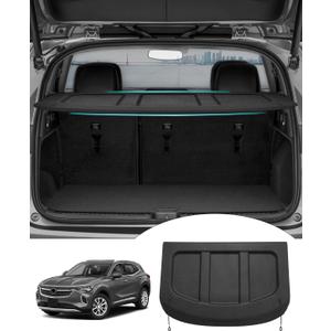 Powerty Cargo Cover for 2021-2025 Buick Envision, Trunk Cover Privacy Screen Rear Security Shade for Envision Accessories(Can Withstand the Load)