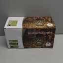 2 Pack Outdoor Solar Hanging Lantern Lights Metal LED Decorative Lamp for Garden Patio Courtyard Lawn and Table with Hollowed-Out Design (Sunset Blaze)