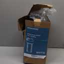 WHT10 Whole House Water Filter Housing, Fit 10"x4.5" Sediment etc Filters for Well and City Water, Big Filter Blue Pre-Filtration System for Home, 1" NPT Port, Pressure Release (Clear Housing)