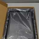 Little Small Baking Sheets Nonstick Set of 2 (9.5inch X 7.1inch)  SS&CC 8 Inch Nonstick Baking Toaster Oven Tray Cookie Sheets, 1 or 2 Person Household