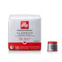 illy Coffee IperEspresso Capsules, Classico Medium Roast Coffee Pods, 100% Arabica, Premium Italian Blend, 18 Count, 1 Pack (EXP 10/31/27)