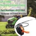 GY21984 Throttle Choke Cable Fit for John Deere GY21308 GY21624 D125 D130 D140 D160 D170 LA155 X165 LA165 LA175