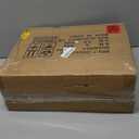 Mid Century Modern Nightstand with Charging Station, Modern Bedside Table with Fluted Drawer and Storage Shelf, End Side Tables Living Room for Bedroom, Office (Rustic Brown)