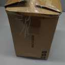 KSIIA Washable Dog Bed Deluxe Plush Dog Crate Beds Comfy Kennel Pad Anti-Slip Pet Sleeping Mat for Dogs, 23" x 18", Dark Grey