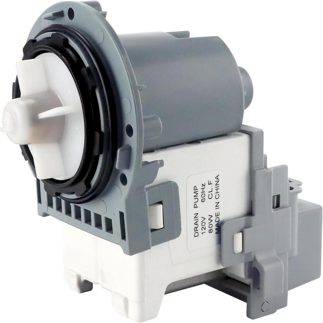UPGRADE 0EM DC31-00178A PX3516-01 Washer Drain Pump Motor Fit for SAMSUNG Washer DC31-00187A DC97-19289F DC97-20621A wa52m7750av/a4 DC31-00178D B35-3a AP5916591 PS9605762