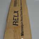 Relx Wig Stand Tripod - Adjustable Wig Head Stand with Tool Tray- Double Locking Mannequin Head Stand for Hairdressing Training(Mannequin Head Not Included)