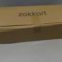 Zakkart Cat Perch for Window Sill with Bolster - Orthopedic Hammock Design with Premium Hardwood & Robust Metal Frame - Cat Window Seat for Large Cats and Kittens - Natural Color Wood Gray Bed, 24''W